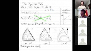 Linear Programming 38: Interior point methods - The central path