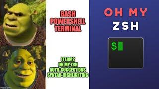 Full ZSH Customization (iTerm2 + Oh My Zsh + Auto-suggestions + Syntax Highlighting)
