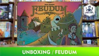 Unboxing Feudum (Odd Bird Games) | by Ali Plays a Lot