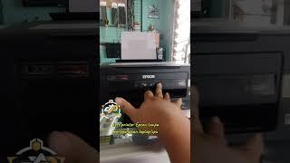 cara Test printer Epson tanpa Laptop/Komputer #epson #tutorial #tutorialprinter #printer #service