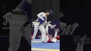 Taekwondo fight