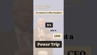 Your CEO Hates Their Life and Wants You to Hate Yours Too
