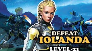 Defeat Shadow Fight 3 Full Level 21| Boss QUEEN IOLANDA Chapter 7| SF3