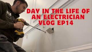 Day in the life of an electrician Vlog Ep14