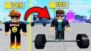 КАК Я СТАЛ ТАКИМ? ЭВОЛЮЦИЯ СМАЙЛ ФРЕДДИ 2018-2022 в Muscle Legends Roblox