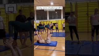 Easy beginner flow for you to try #acroyoga #gymnast #couplegoals #acrobat #choreography