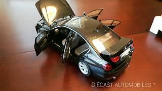 Diecast unboxing BMW-3series 1/18 model licensed , detailed car