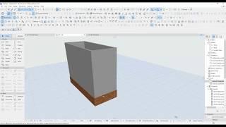 How to create Profile wall in Archicad.