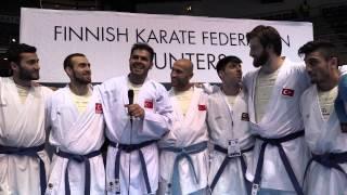 Interview to Turkey Team Male Kumite. 49th European Karate Championships | WORLD KARATE FEDERATION