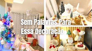 Decorando a Sala para o Natal Ficou um Encanto 