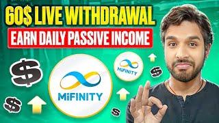 Quantitative Trading with MiFinity $60 live witdrawal / Earn Daily Passive Income