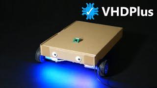 "Follow Me" Robot with FPGA - Using VHDPlus Camera and Motor Extension