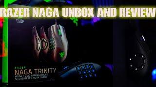 Razer Naga Trinity gaming mouse | Unboxing + review