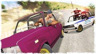 СБЕЖАТЬ НА СЕМЕРКЕ ОТ МЕНТОВ В GTA NEXT RP!!!