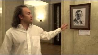 Художник Святослав Гуляев о своей выставке в МИДе (видео-экскурсия)