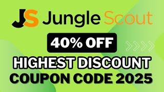 Jungle Scout Coupon CodeJungle Scout Promo CodeJungle Scout Discount Code