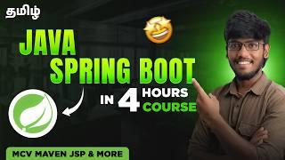 Java Spring Boot Tutorial | Java Spring Boot Full Course | Java Spring Boot Tutorial in Tamil