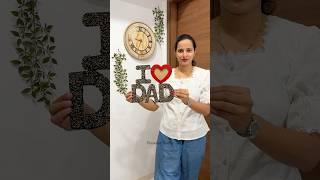 Easy And Beautiful Father’s Day Card Making | Father’s Day Gift ideas #fathersday #father #giftideas