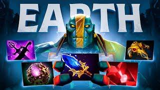 ЗЕМЛЯ  Идеальные ТАЙМИНГИ и чувство героя | Eeath Spirit Dota 2