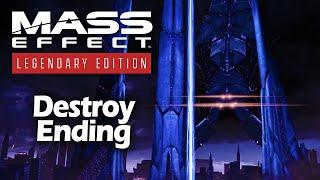 Mass Effect 3 Legendary Edition: DESTROY ENDING - Full Final Mission (8000+ War Assets) | Timestamps