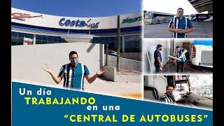 ¿Cómo se trabaja en una Central de Autobuses? | Lavando Autobuses | Russoh Guzman