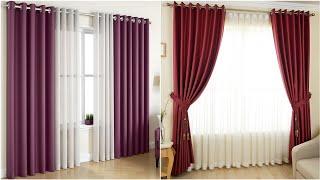 100 Modern Curtain Design Ideas 2025 Stylish Living Room Curtains Decor | Home Interior Trends