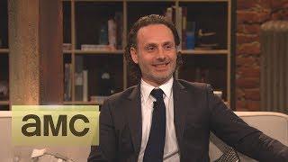 Andrew Lincoln on His Throat Stunt: Episode 416: Talking Dead