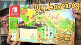 Unboxing: Nintendo Switch Animal Crossing: New Horizons-Edition