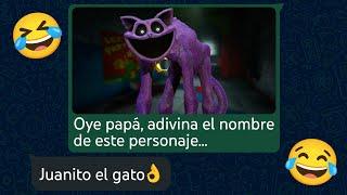 Mi papá adivina los nombres de los personajes de Poppy Playtime (Parte 2)