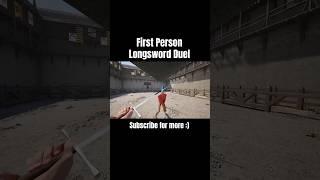 First Person Longsword Duel | Half Sword Playtest