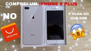 UNBOXING IPHONE 8 PLUS COMPRADO NO *AliExpress*