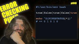 Get status of an entire Bash Pipeline with `PIPESTATUS` - You Suck at Programming #048