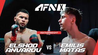 Elshod Anvarov vs Emilis Matas | Full Fight | AFN 10