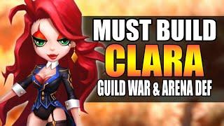 MUST BUILD: Clara (Arena Def & Siege) - Summoners War