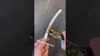 Pop those SharkBites right off!  #sharkbite #diyplumbing #plumbing