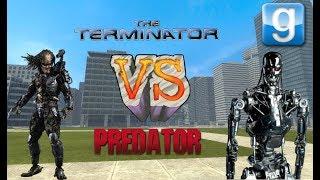 The Terminator VS The Predator NPC Battle Garry's Mod #TerminatorVSPredator