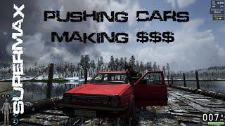 WorldUK Plays, Pushing Cars To The Traders, Making $$$ on Supermax!