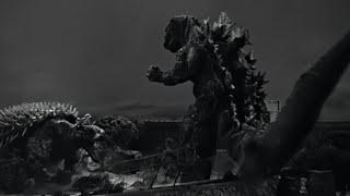 Godzilla vs. Anguirus (1080p HD) | Godzilla Raids Again