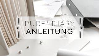 Tutorial | DIY PURE* Diary mit Silke