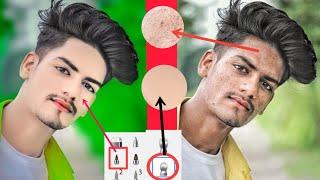 Face Ko Smooth Aur Gora kaise kare || Sketchbook Face Smooth Editing || SS Rajput Edit