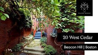Refined Townhouse at 20 West Cedar Street in Boston's Beacon Hill | The Mazer Group