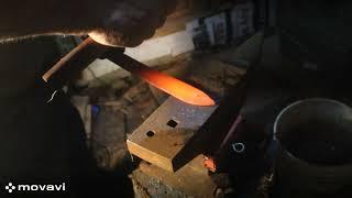 Forging a knife preview