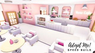 Cute Pink Cafe + Home Speed Build ️ Roblox Adopt Me!