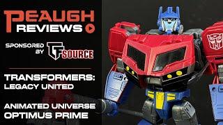 Video Review: Transfomers Legacy United - Voyager Animated Universe OPTIMUS PRIME