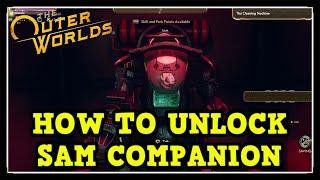 The Outer Worlds How to Get Sam Companion & The Cleaning Machine Companion Quest Guide