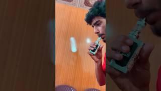 Shisha smoking | hookah status | vaping smoke cloud #shortsfeed