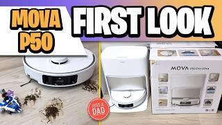 Best $900 Robot Vacuum & Mop MOVA P50 Pro Ultra Robot Vacuum and Mop REVIEW / First Look at Cleaning
