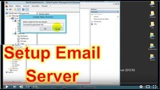 Server: Setup MailEnable Mailserver Mailbox/Mailaccount, MX Record and Outlook