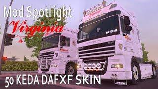 Euro Truck Mod Spotlight - 50K DAF XF Virginia Skin + DOWNLOAD