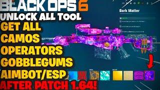 Black Ops 6 Unlock All Tool! Unlock All CAMOS, OPERATORS, ATTACHMENTS, WEAPONS, GOBBLEGUMS & MORE!